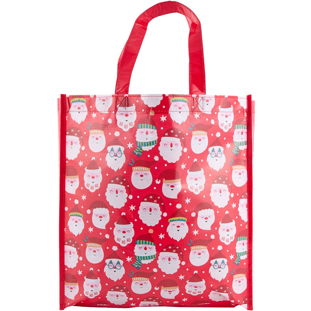 Assorted Cute Santa Shopper Bag Multicolour Image 2