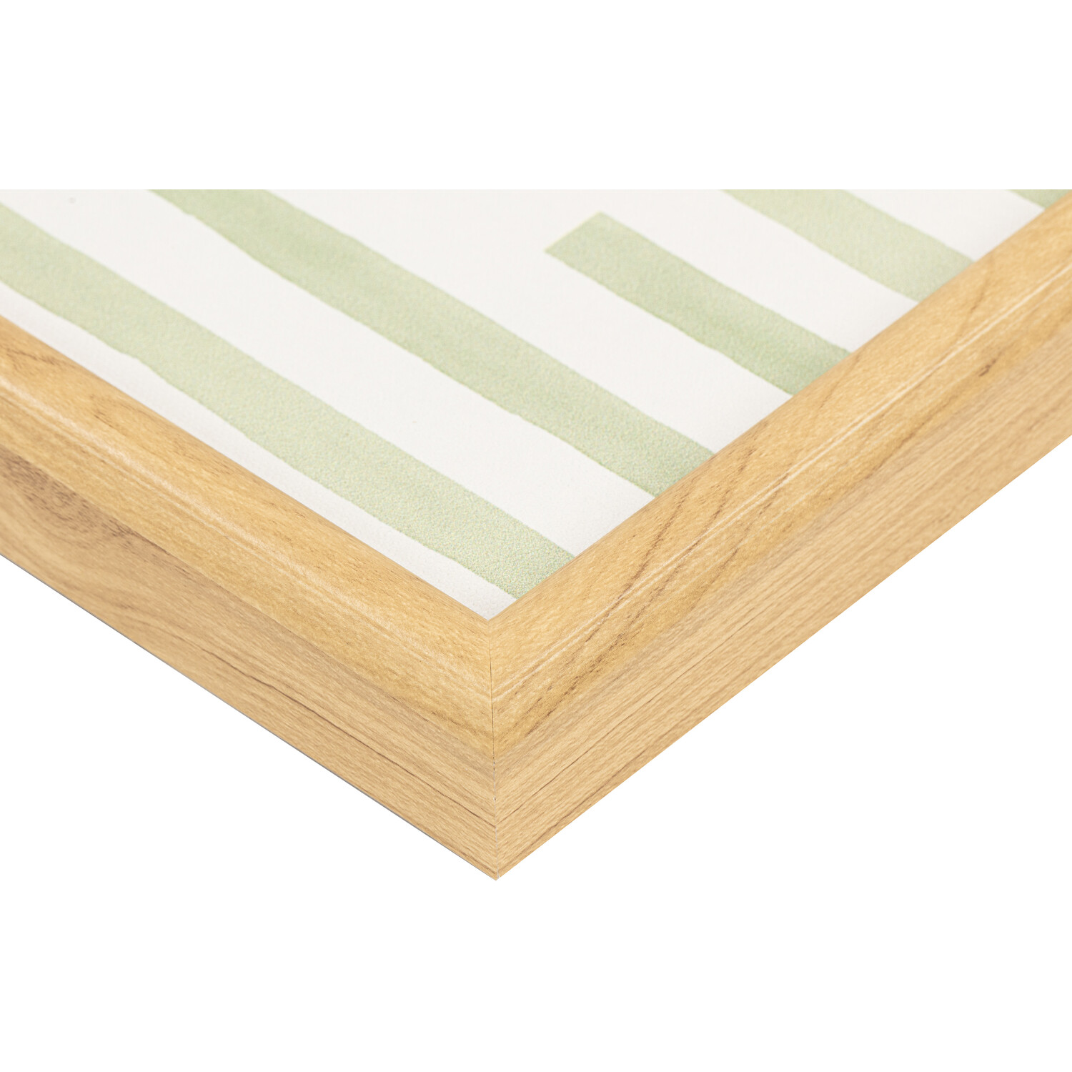 Trendy Striped Cocktail Framed Canvas Image 5