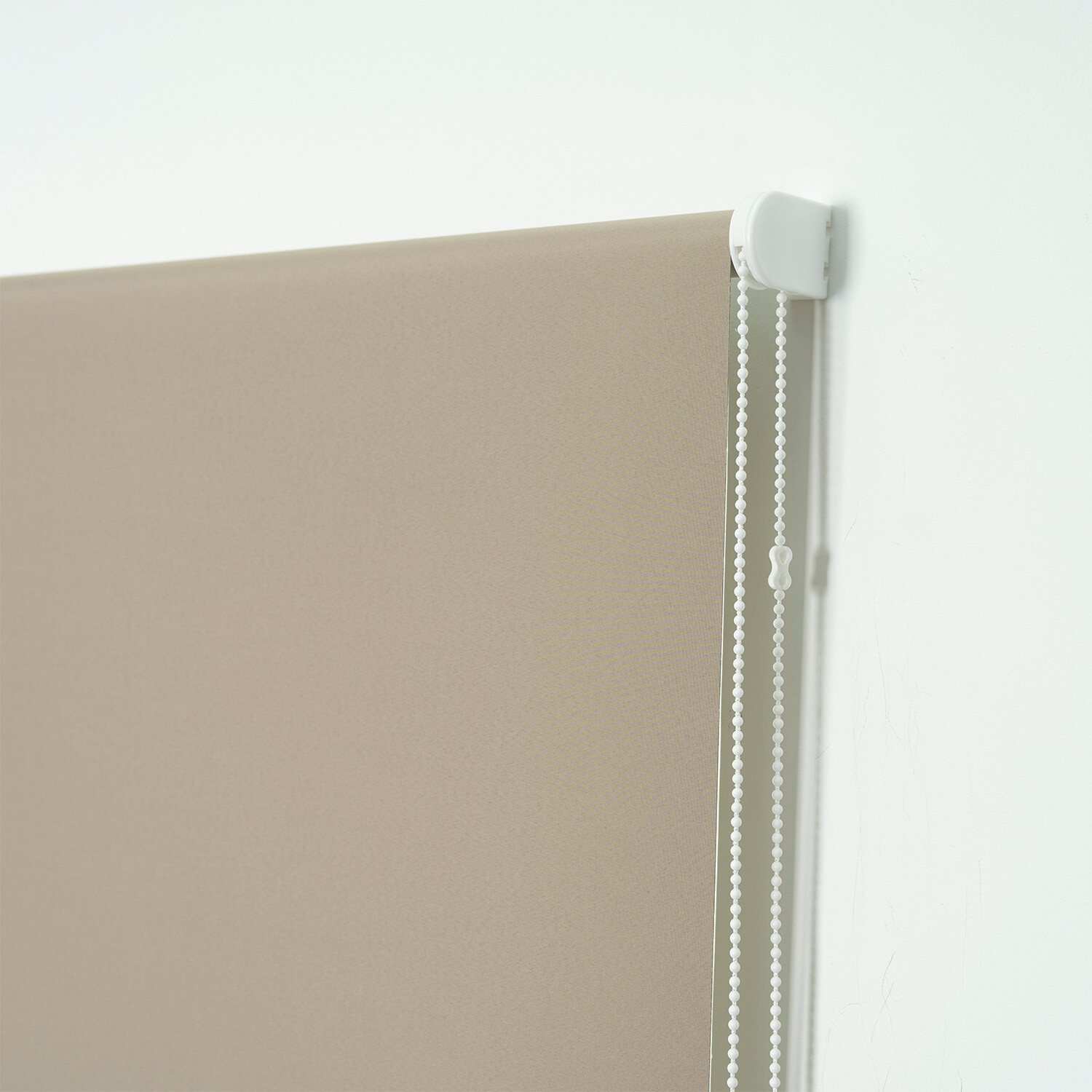 Divante Plain Blackout Roller Blind - Desert Taupe / 90cm Image 4