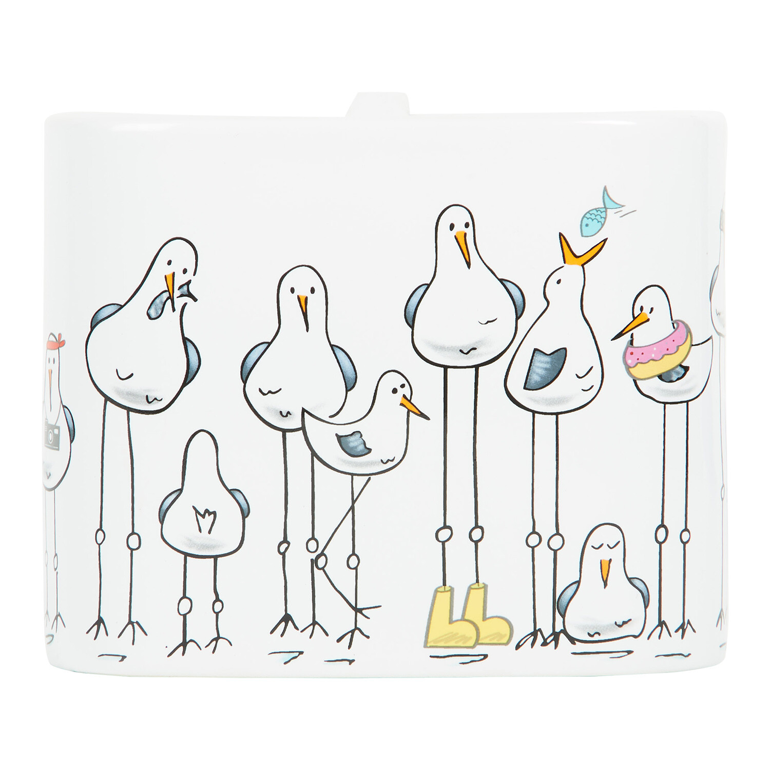 Seagull Tooth Brush Holder White Image 2