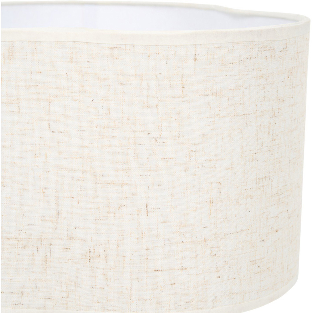 Linen Table Lamp Beige Image 6
