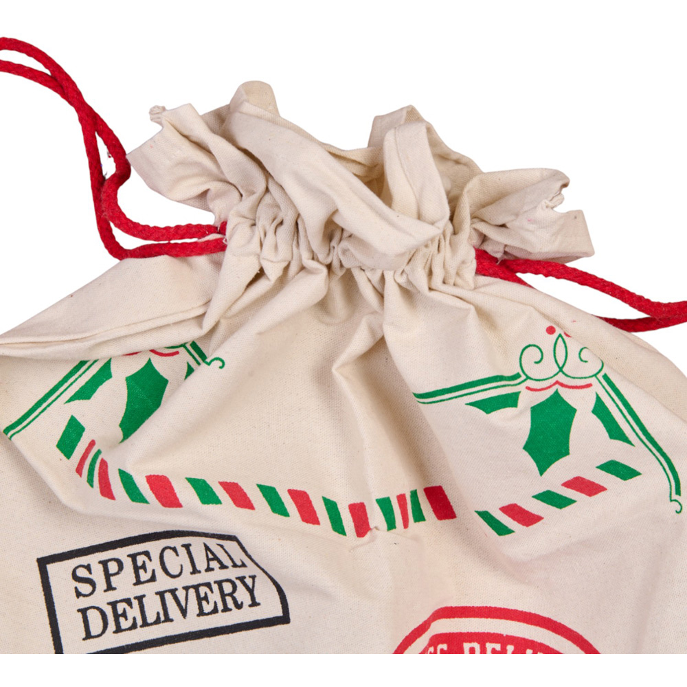 Canvas Sack with Print Image 3