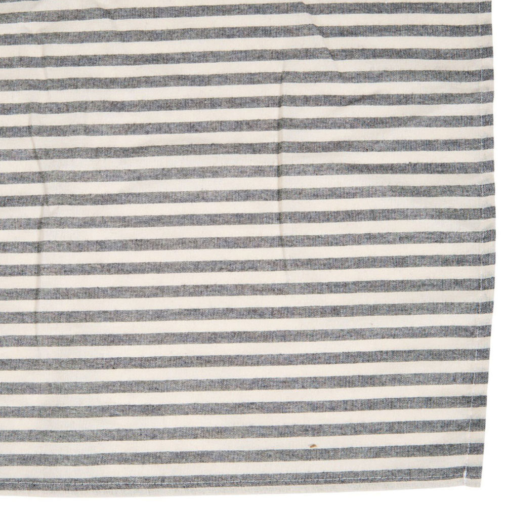 Stripe Tablecloth Grey Image 4