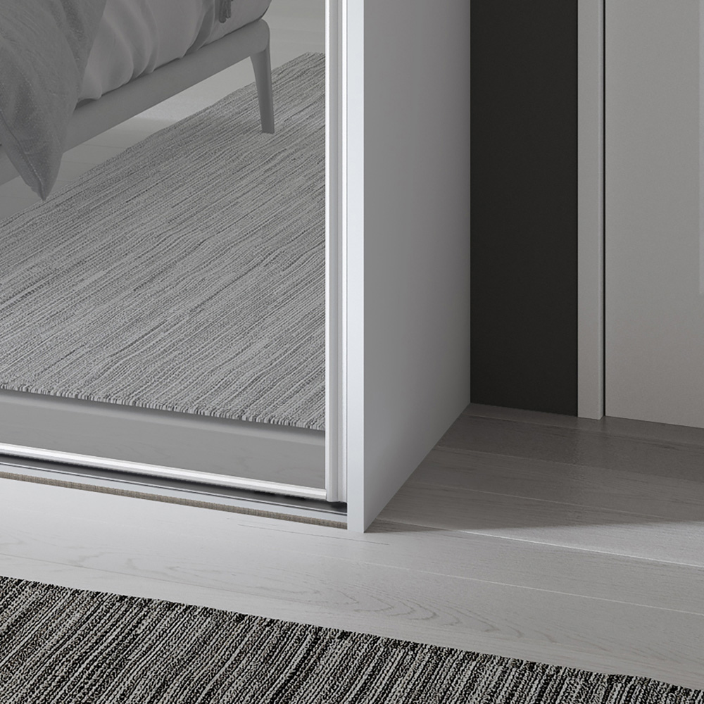 Spacepro White Sliding Wardrobe End Panel 2800 x 620 x 18mm Image 2