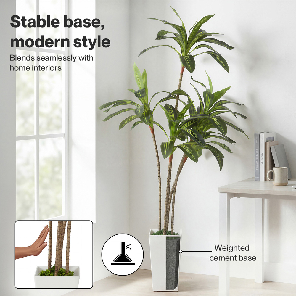 Levede Dracaena Artificial Tree 6ft Image 5