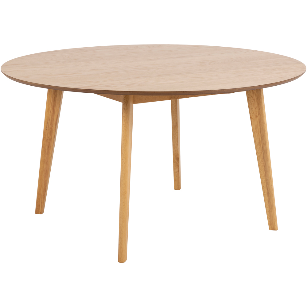 Furniture To Go Roxby Oak 4 Seater Round Dining Set Image 2