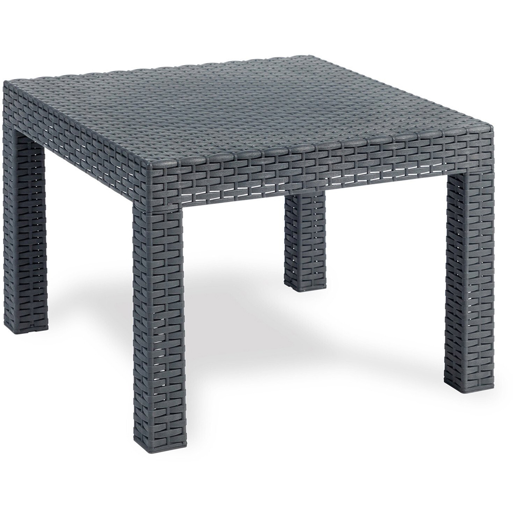 Matilde Conversation 4 Seater Black Rattan Patio Lounge Set Image 9