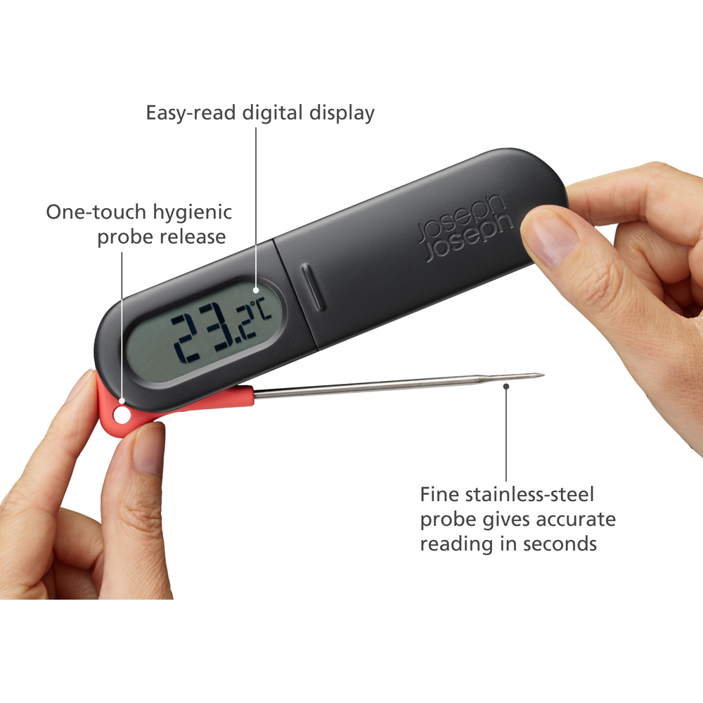 Joseph Joseph ThermaPoint Black Digital Probe Thermometer Image 8