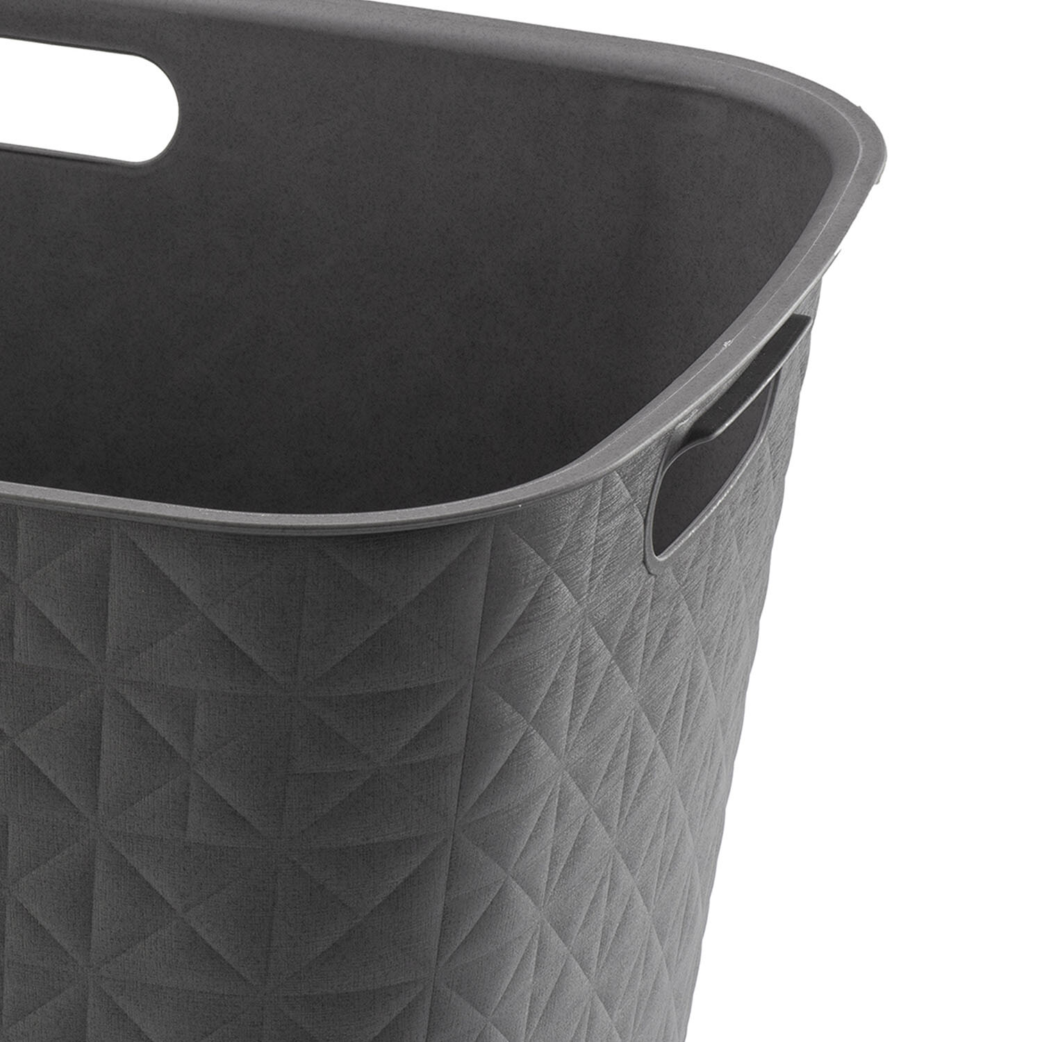 Curver Softex Laundry Basket 45L - Grey Image 5