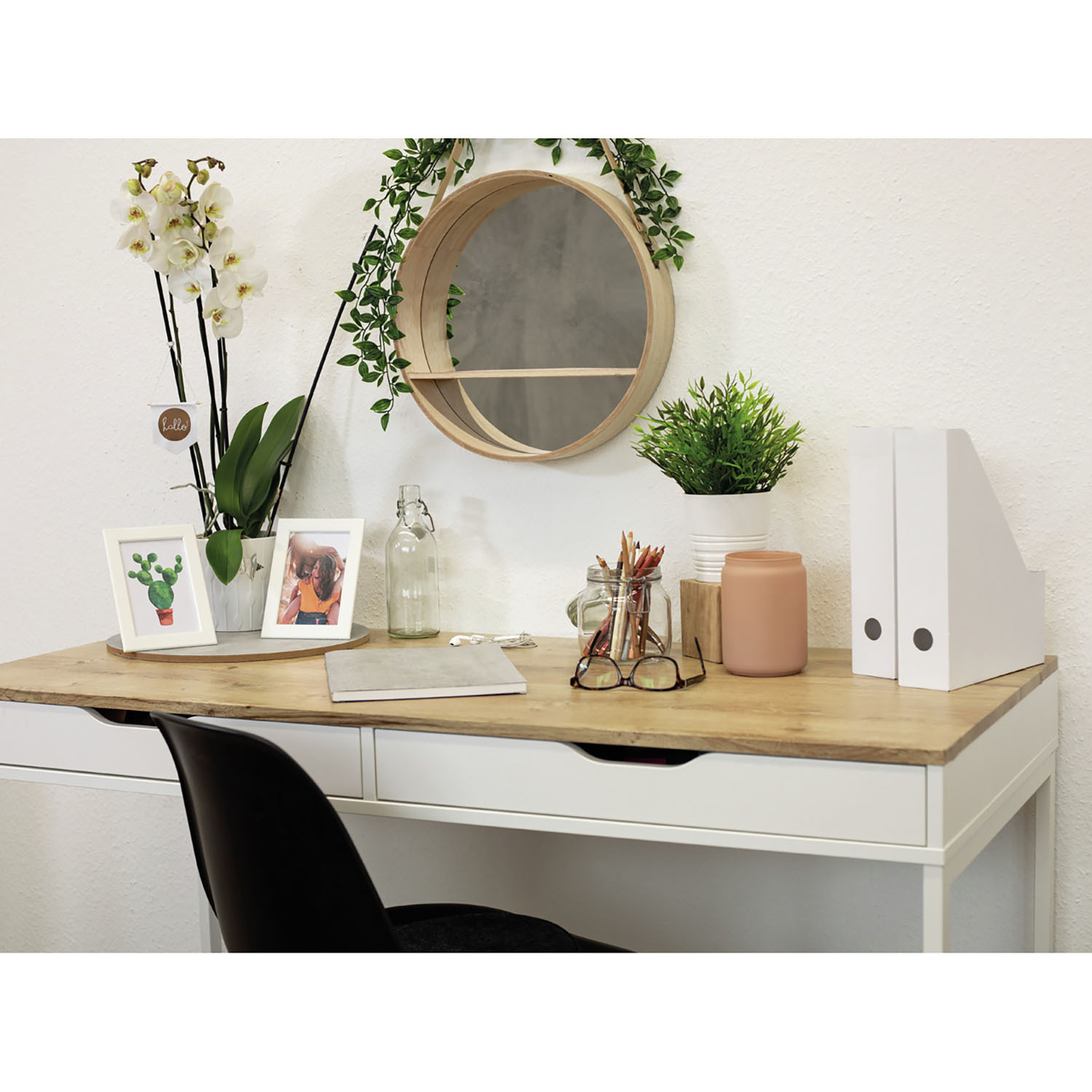 d-c-fix Ribbeck Oak Effect Self Adhesive Vinyl Film - Brown Image 3