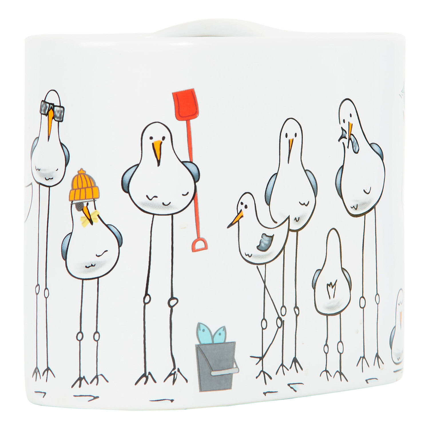Seagull Tooth Brush Holder White Image 5