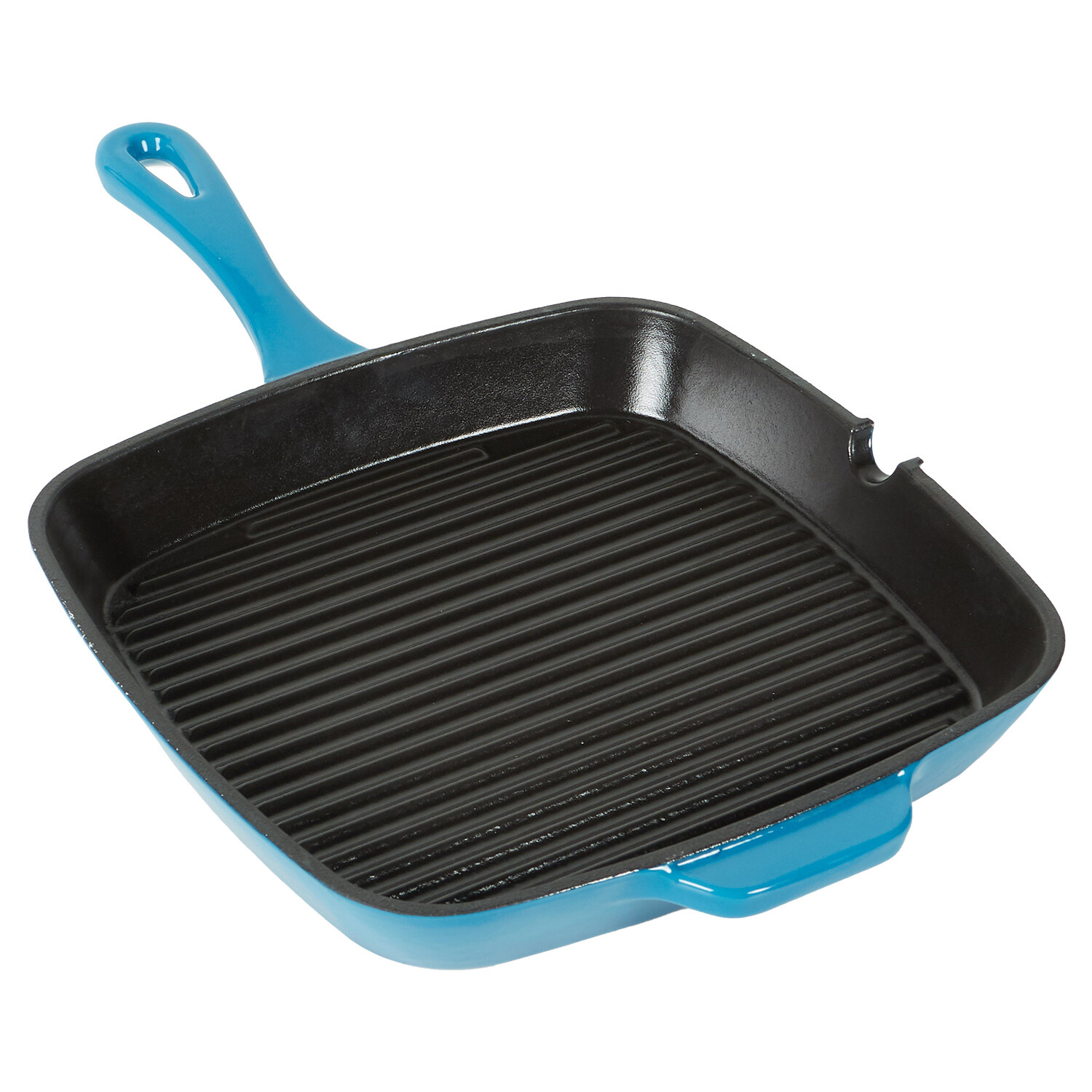 Kitchen Master Blue Square Griddle Pan - Blue Image 3