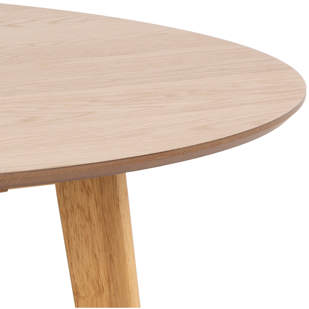 Furniture To Go Roxby Oak 4 Seater Round Dining Table Image 2
