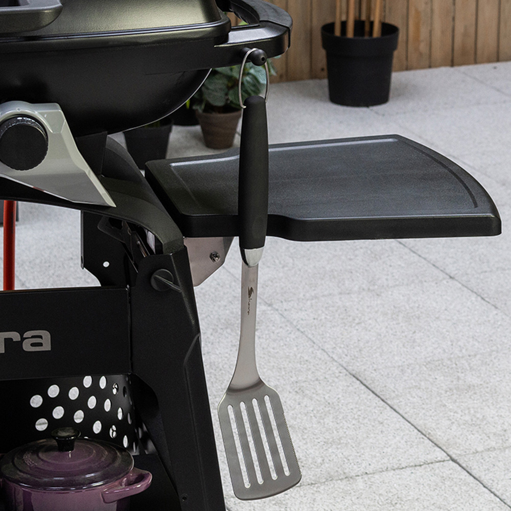 Sahara Storm Black 2 Burner Gas BBQ with Side Trays Image 6