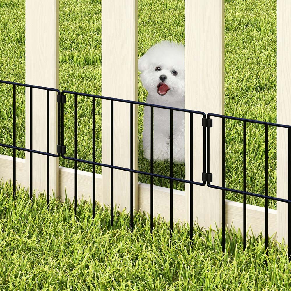Levede Metal Animal Barrier Garden Fence 42 x 32cm 10 Pack Image 3