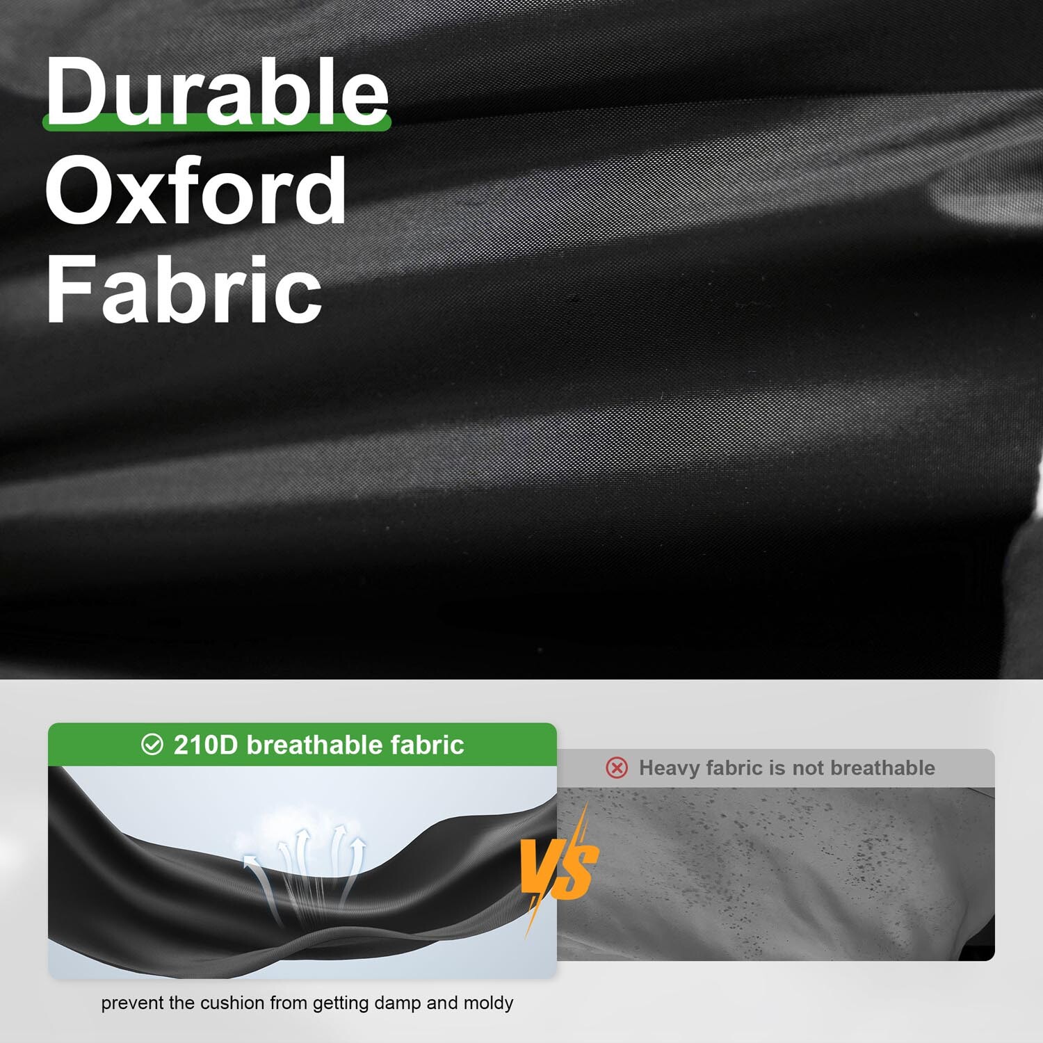 Luxury Furniture Cover - Black Image 5