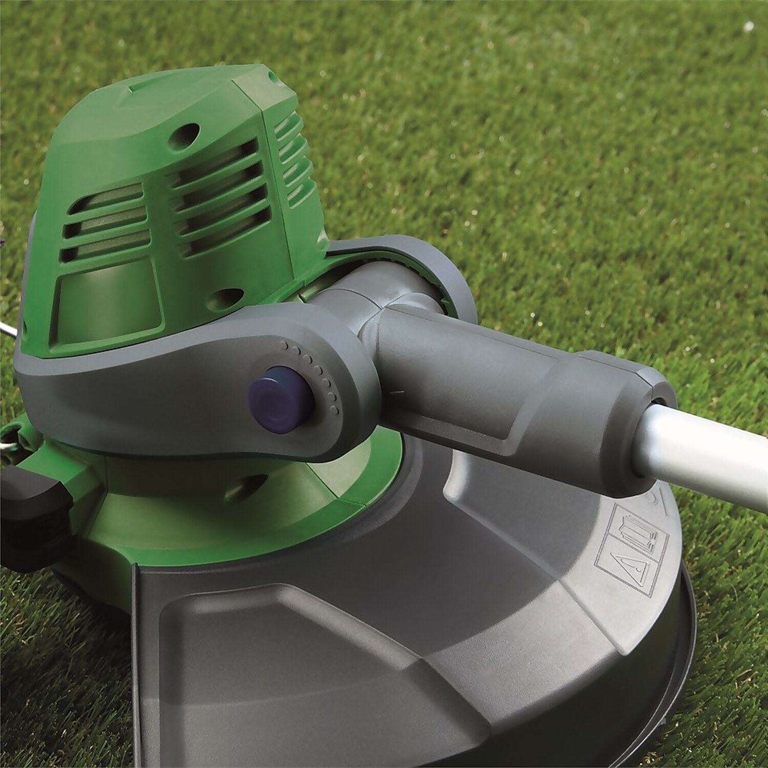 Powerbase 30cm Electric Grass Trimmer - Green Image 5