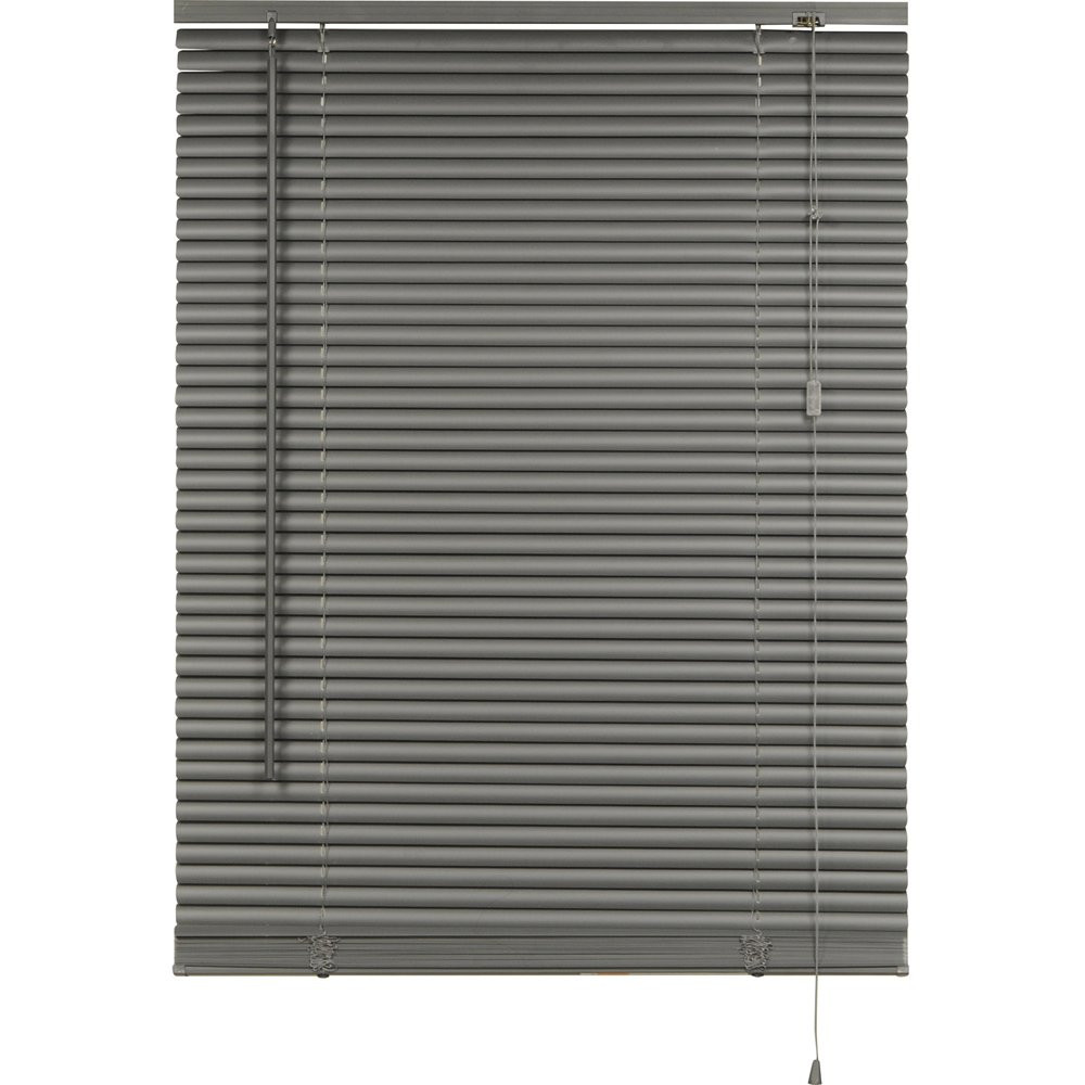 PVC Venetian Blinds Grey 152 x 45cm Image 2