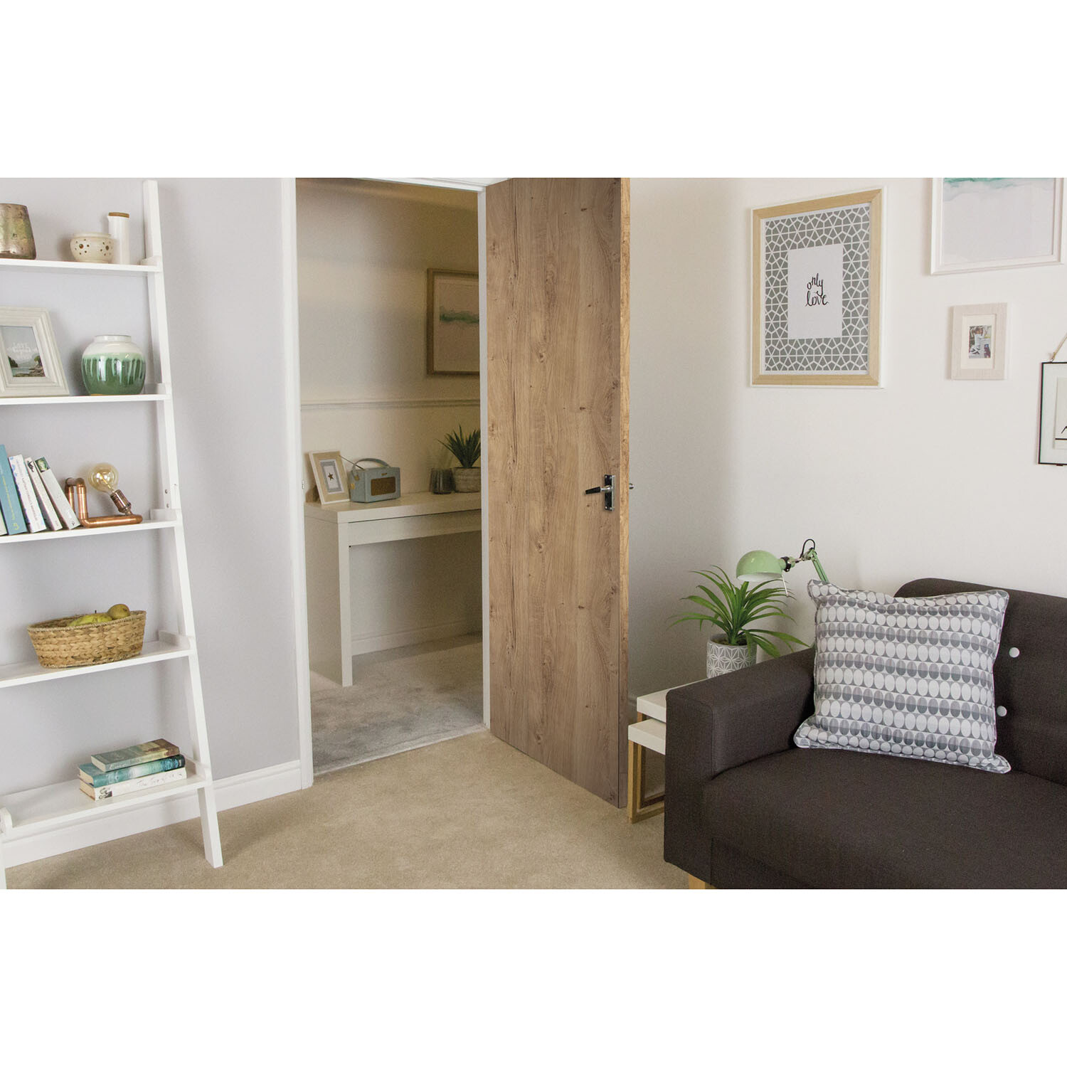 d-c-fix Ribbeck Oak Effect Self Adhesive Vinyl Film - Brown Image 2