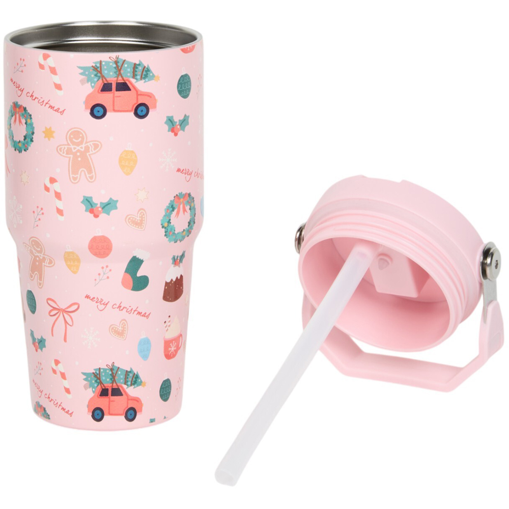 Christmas Stainless Steel Vacuum Tumbler Image 9