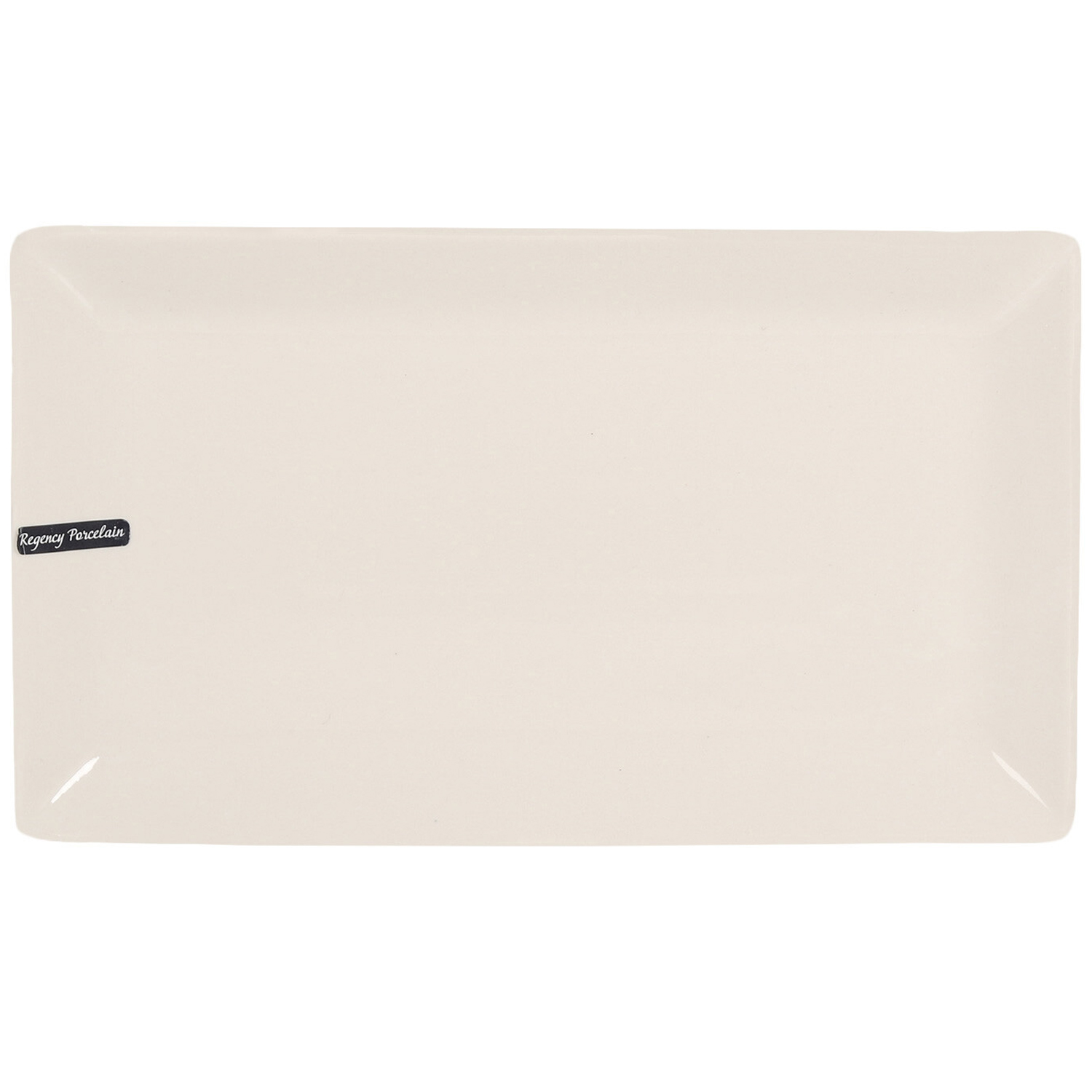 Regency Porcelain Rectangular Platter - White Image 3