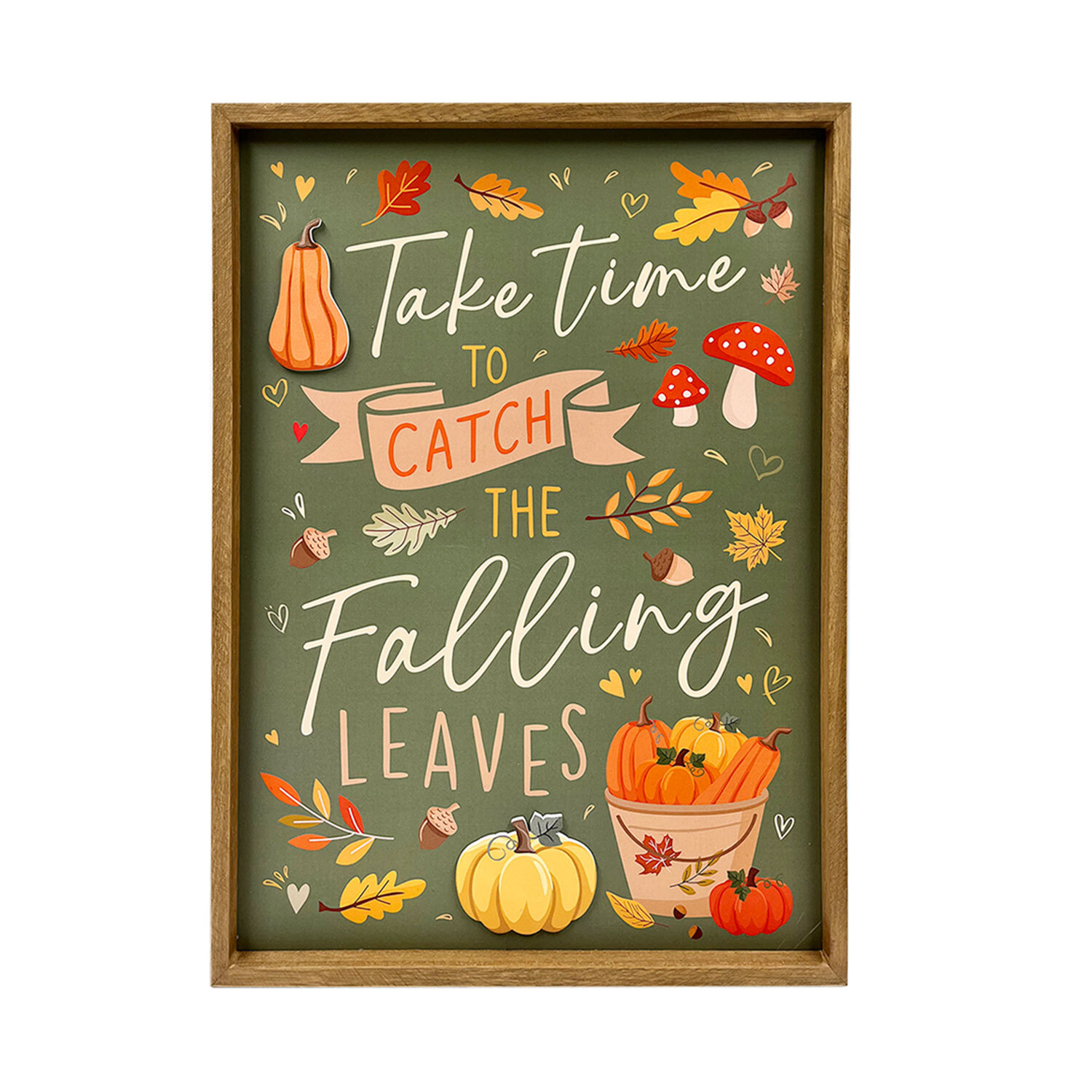 Cosy Autumn Sentiment Sign Multicolour Image 3