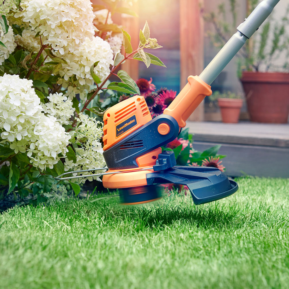 LawnMaster MX CLGT2425T-01 24V Cordless Grass Trimmer with Battery and Charger 25cm Image 4