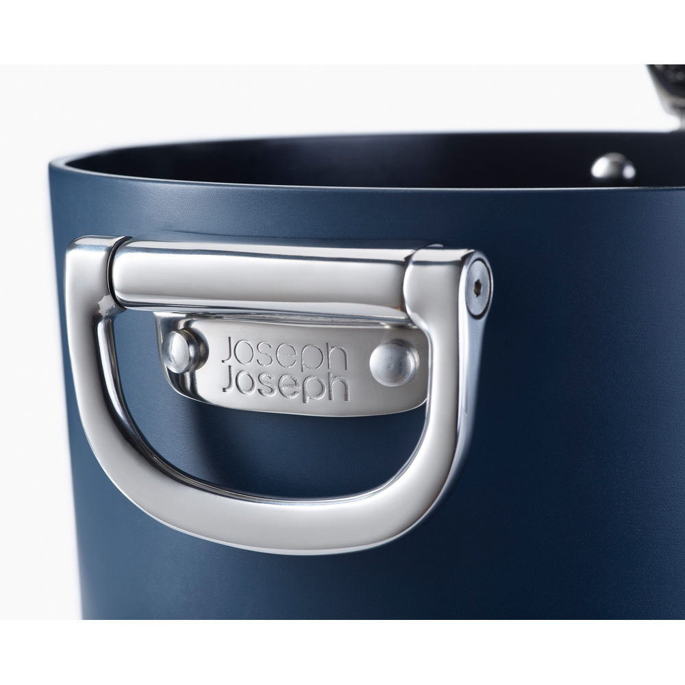 Joseph Joseph Space Blue Ceramic Folding Handle Non-Stick Saucepan with Lid 23cm Image 7