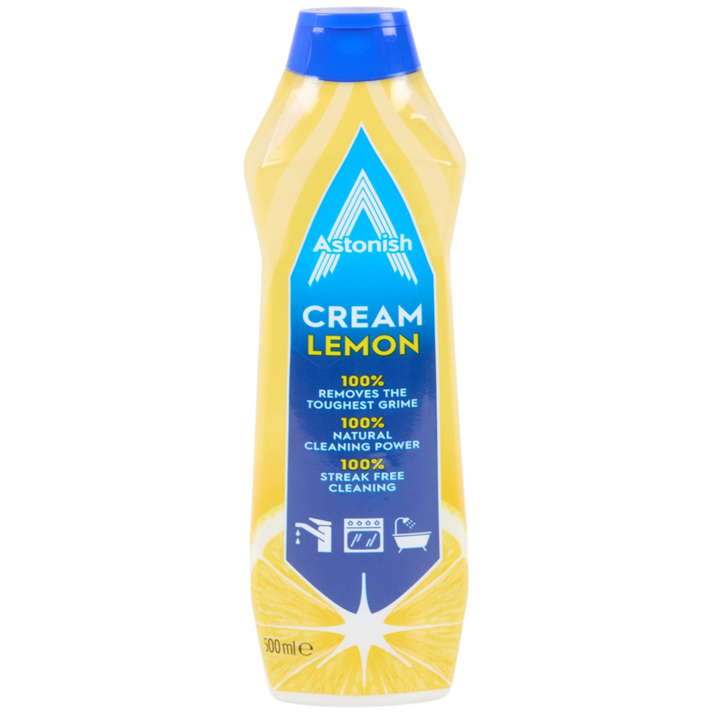 Astonish Lemon Fresh Cream Multi Purpose Cleaner 500ml Image 1