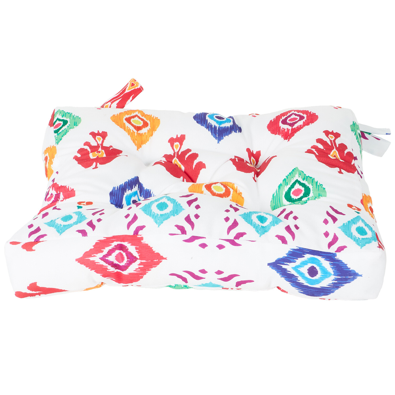 Sahara Brights Outdoor Seatpad White Image 3