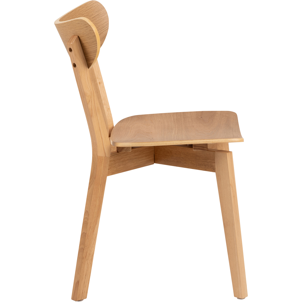 Furniture To Go Roxby Oak 4 Seater Round Dining Set Image 6