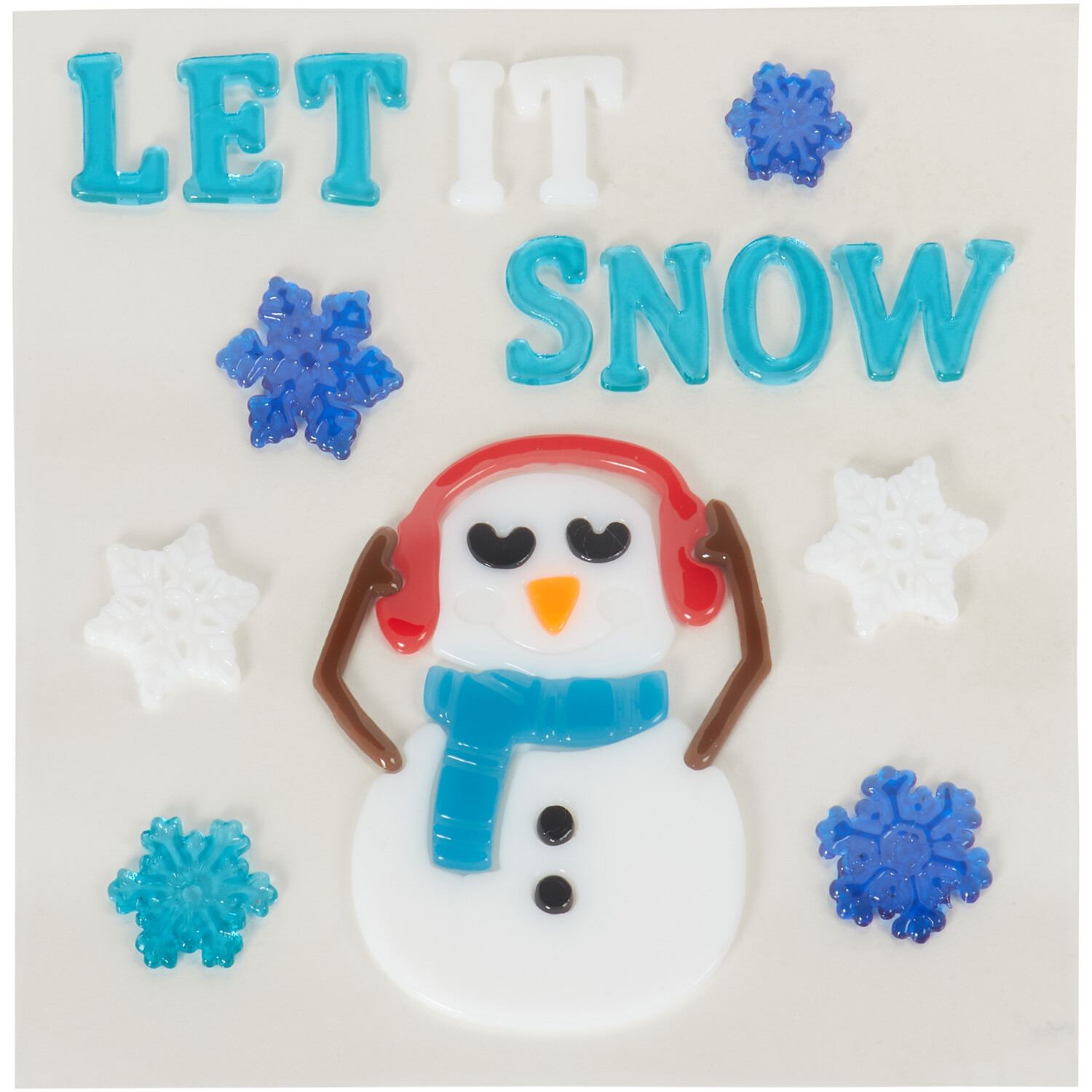 Christmas Character Gel Stickers Image 5