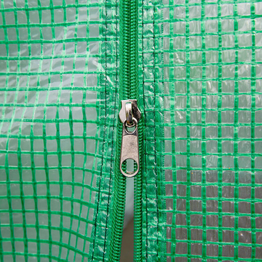 Outsunny Walk In Greenhouse Cover Replacement Growhouse PE Cover 3.5x3x2m Green Image 7