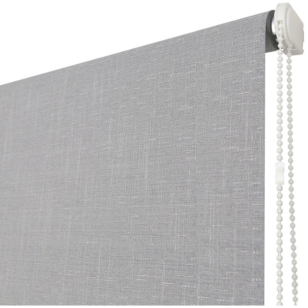 Textured Blackout Blind - Linen / 90cm Image 4