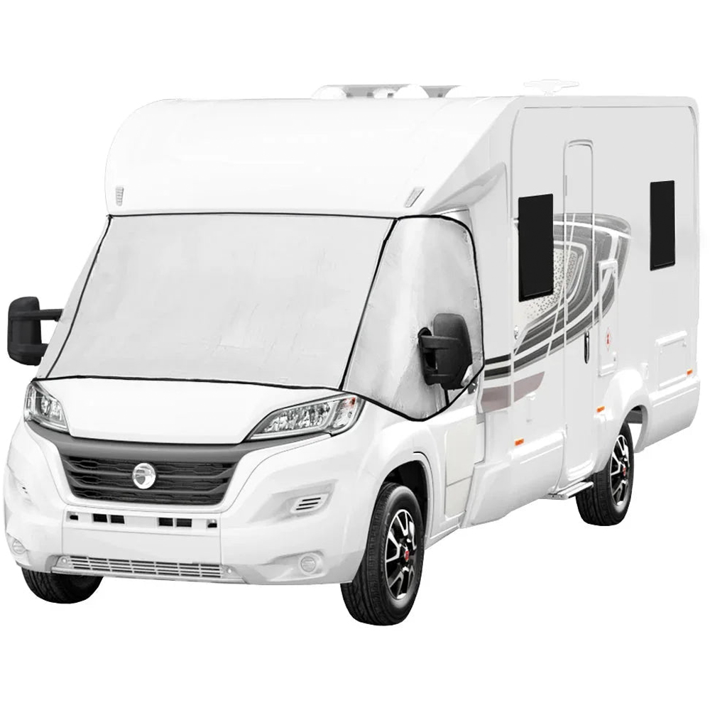 MonsterShop Motorhome Aluminium Film Windscreen Cover with Storage Pocket and Carry Bag Image 2
