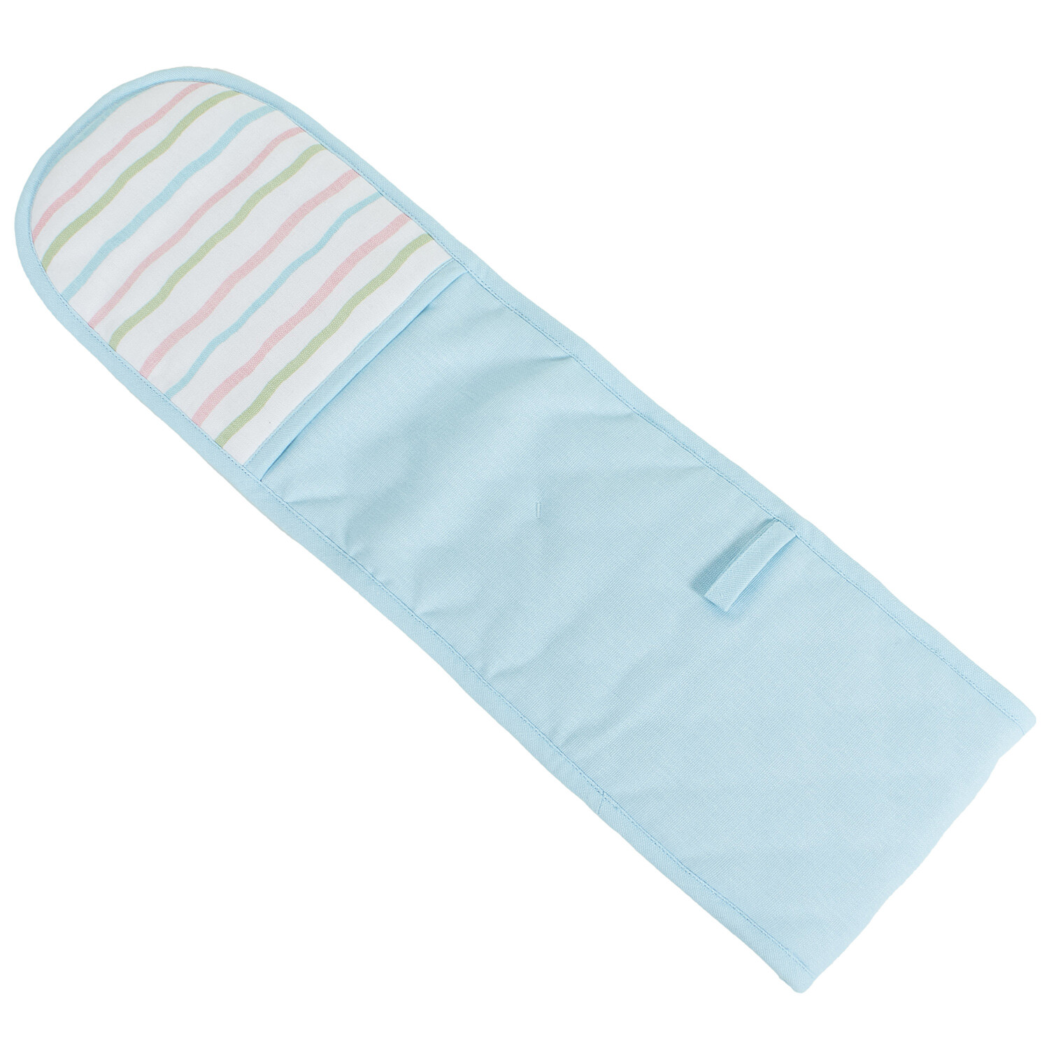 Pastel Wave Double Oven Glove - Blue Image 4