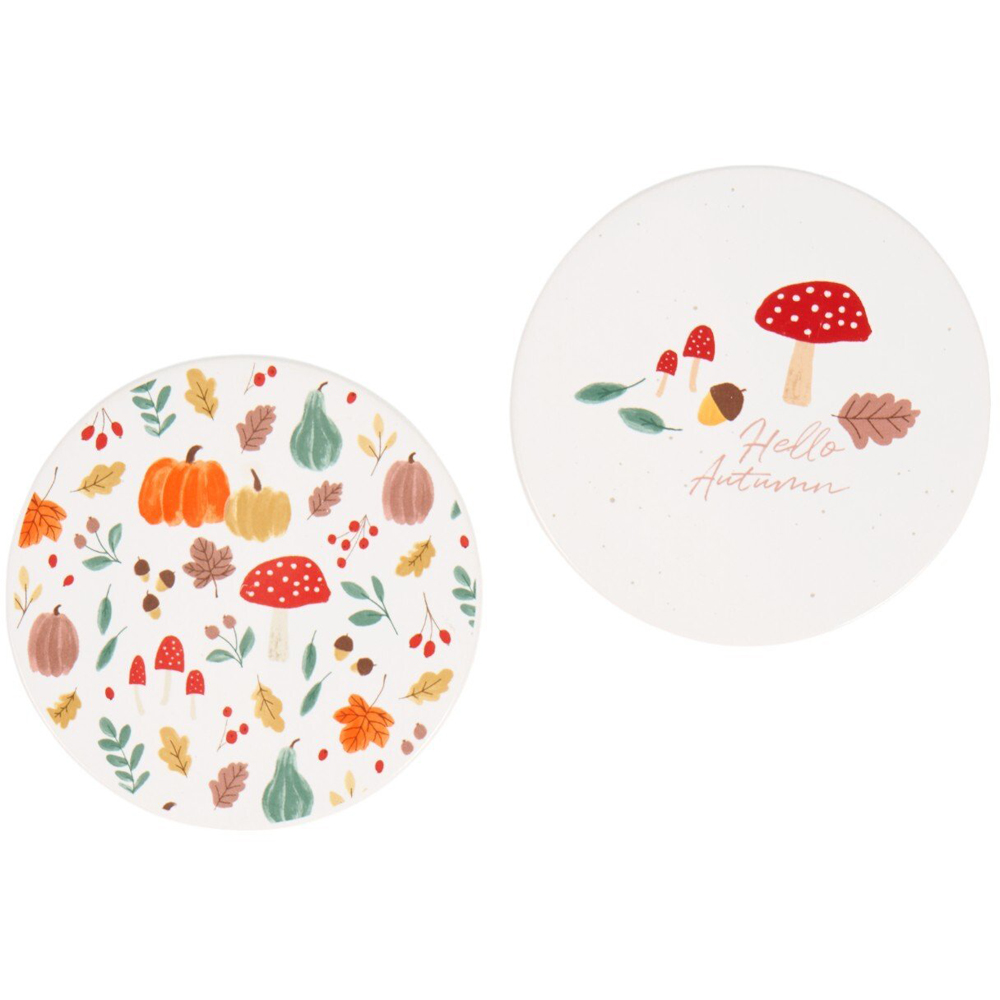 Autumn Ceramic Coaster Image 1