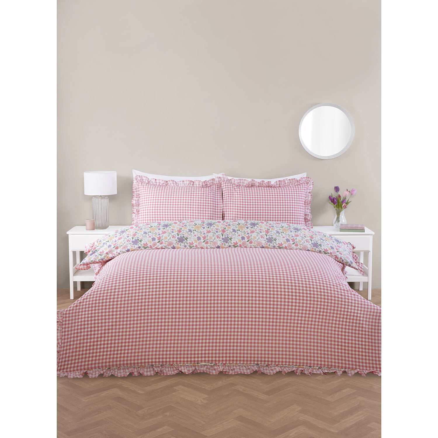 Ayva Floral Duvet Set - Multicolour / Superking Image 2