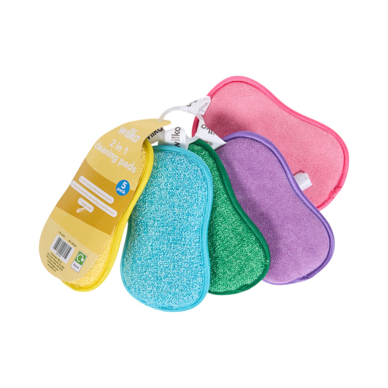 Wilko Pack of 5 Cleaning Pads Image 10