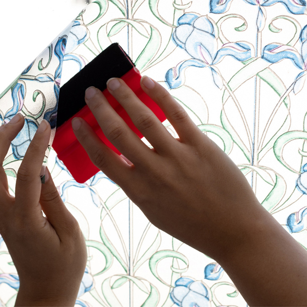 d-c-fix Minster Blue Stained Glass Window Sticky Back Plastic Vinyl Wrap Film 45cm x 2m Image 5