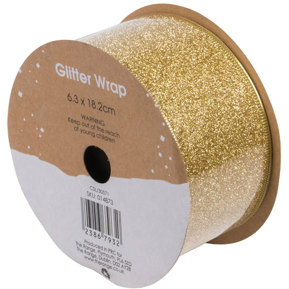 Christmas Glitter Ribbon Reel Image 3