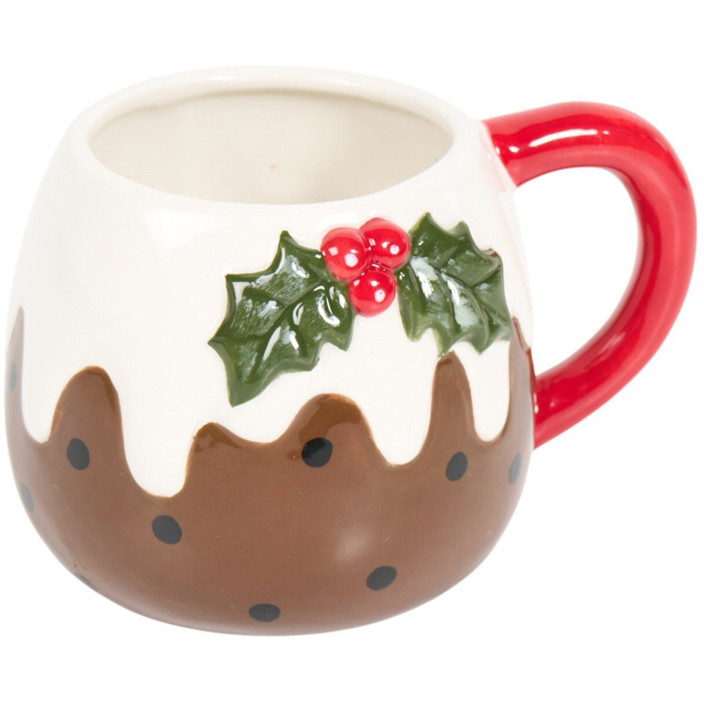 Christmas Pudding Mug Image 4