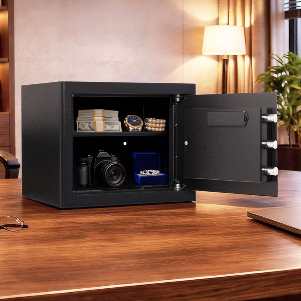 Levede Black Fireproof Digital Safe 31L Image 3