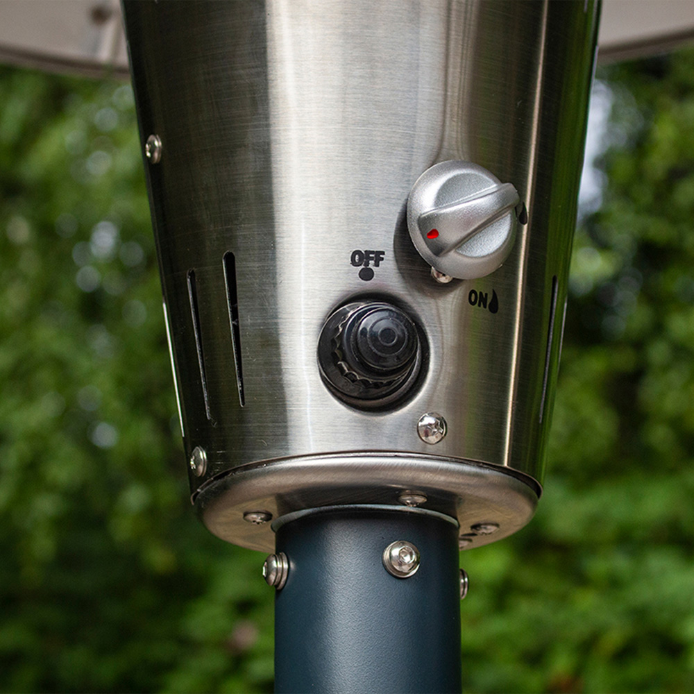 Sahara X13 Teal Heat Focus Gas Patio Heater Image 3