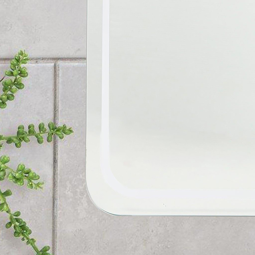 I Touch Boston LED Mirror - Rectangular Image 3