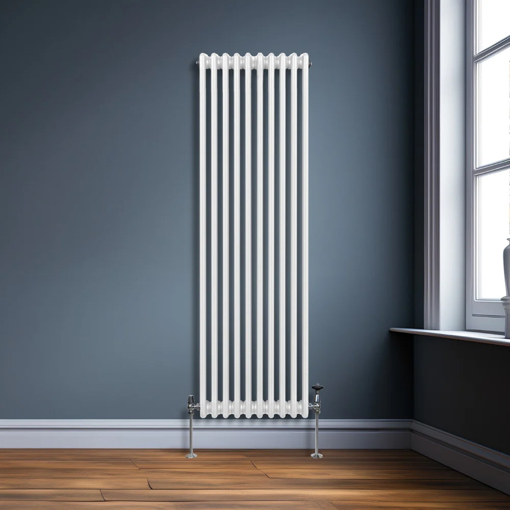 Monster Shop 6596 BTU White Traditional 3 Column Radiator 1800 x 472mm Image 2