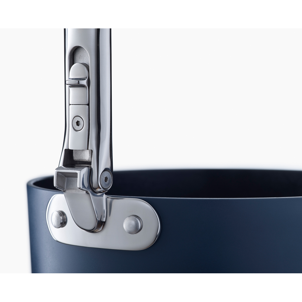 Joseph Joseph Space Blue Ceramic Folding Handle Non-Stick Saucepan with Lid 19cm Image 7