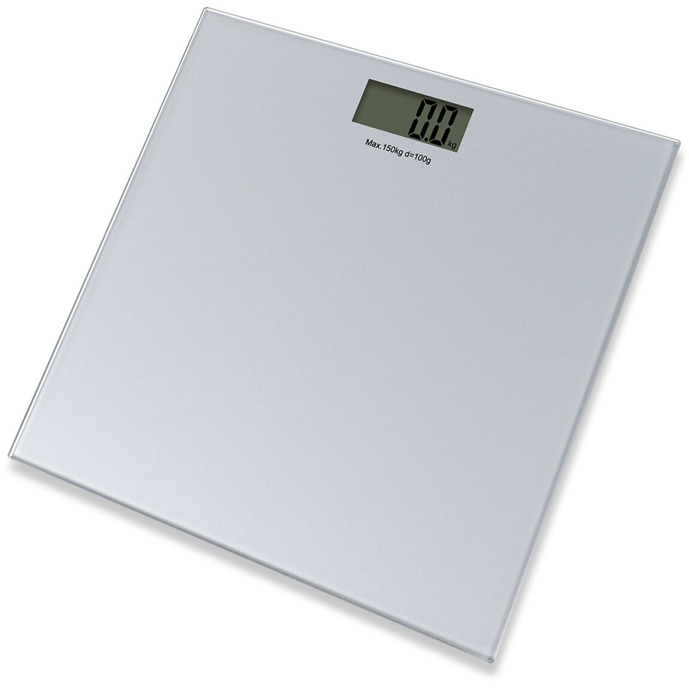 Tempered Glass Silver Electronic Scale Image 4