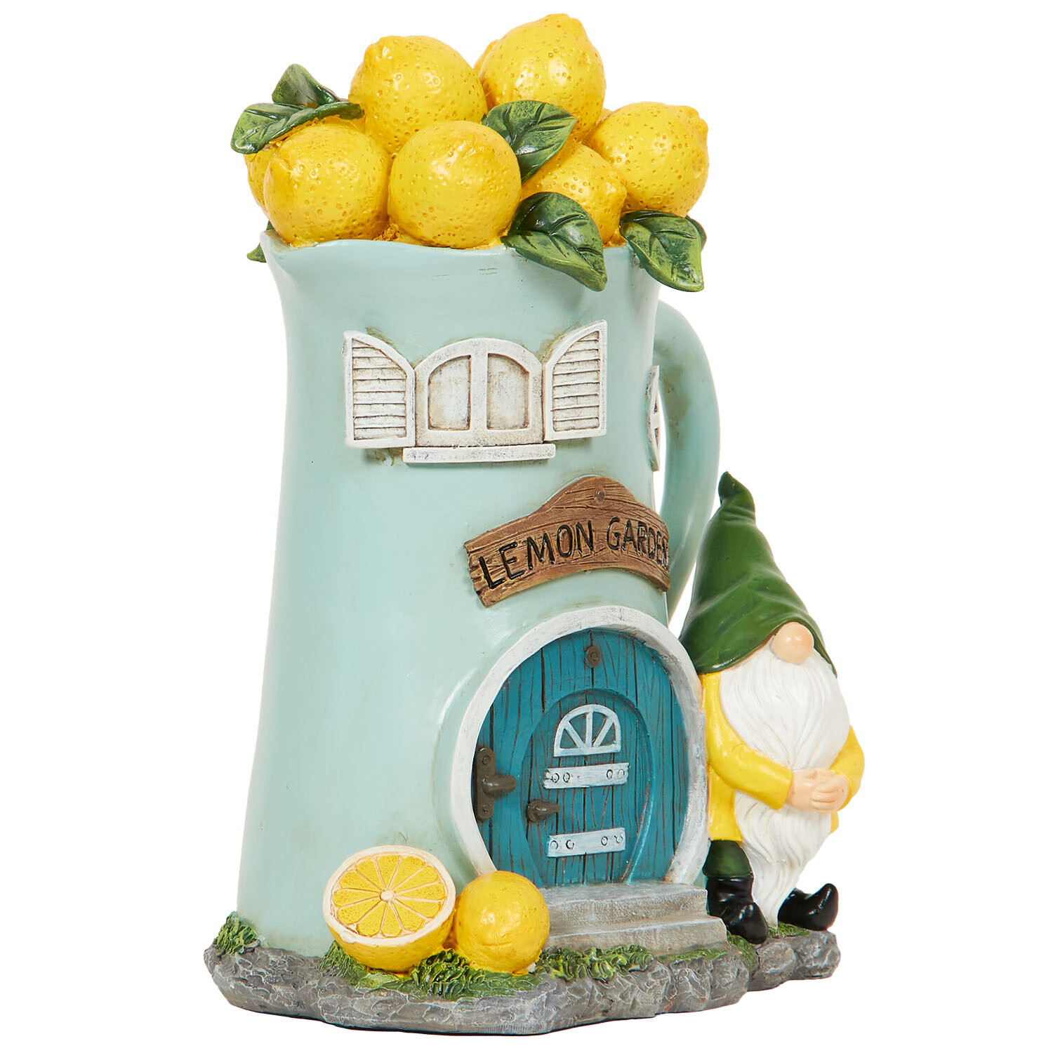 Teapot Lemon House Decoration - Blue Image 2