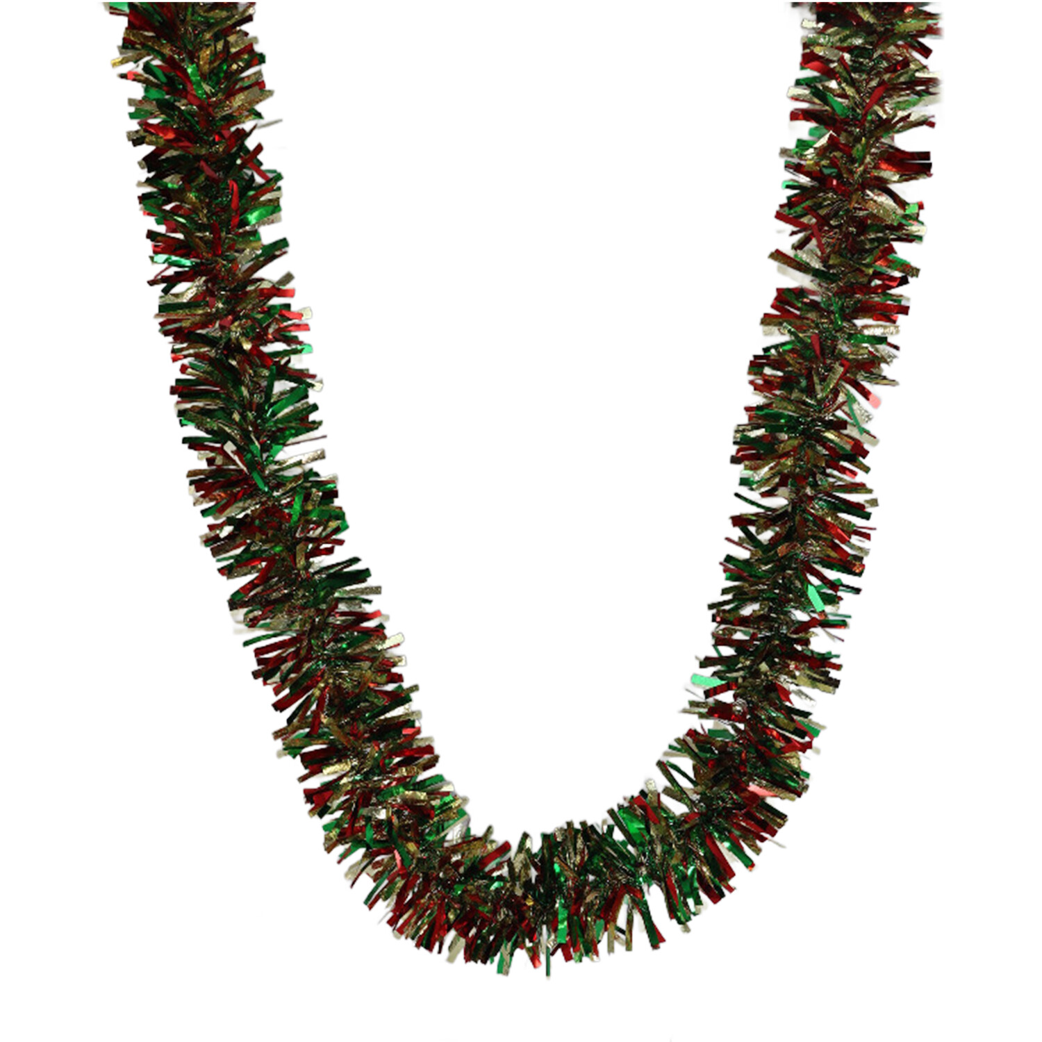Christmas Tinsel Garland Multicolour Image 5